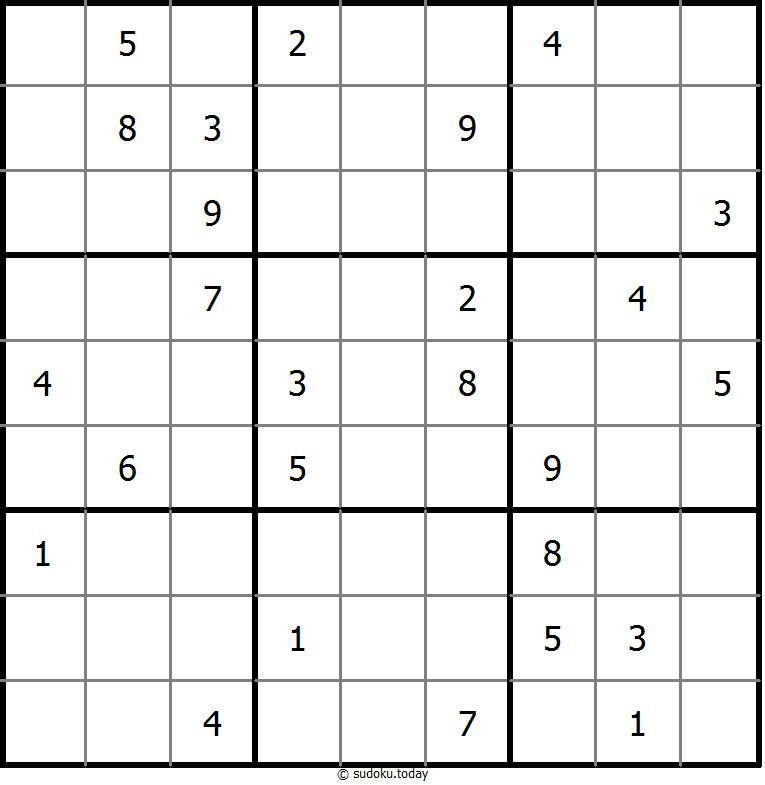 经典数独 #9593