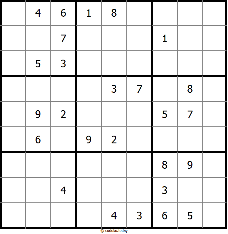 经典数独 #9598