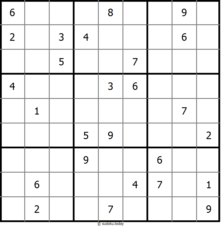 经典数独 #9608