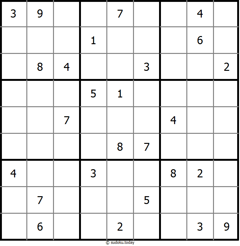经典数独 #9620
