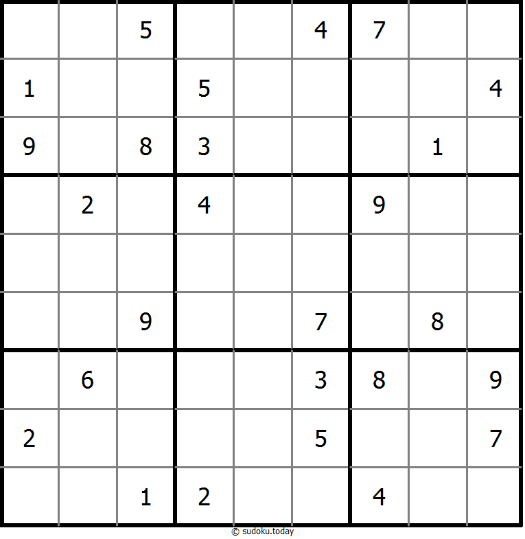 经典数独 #9621