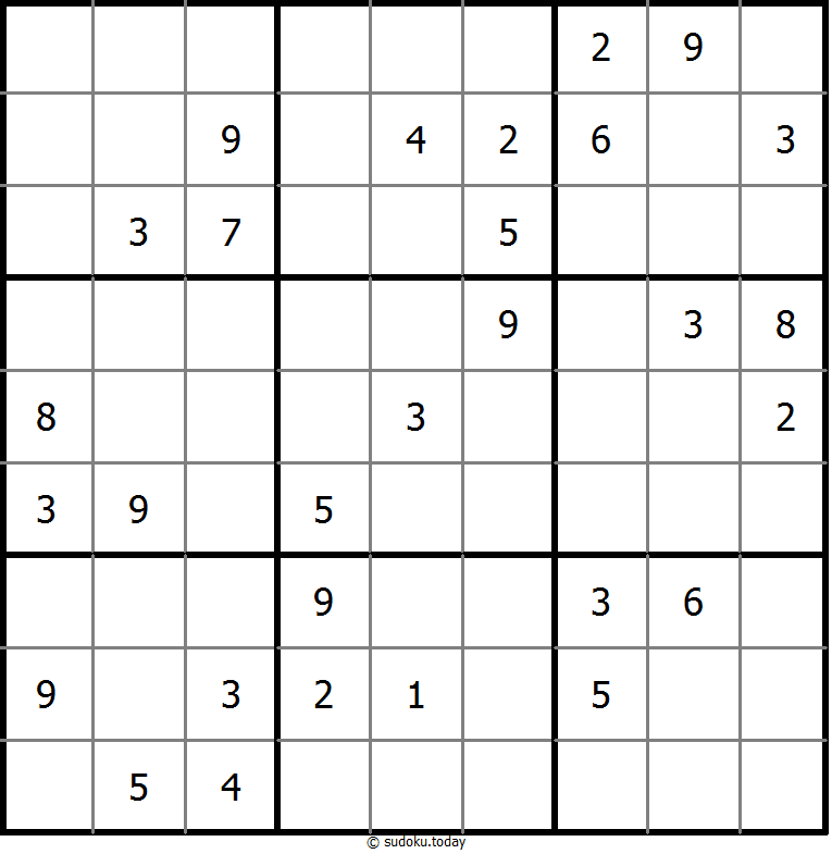 经典数独 #9624