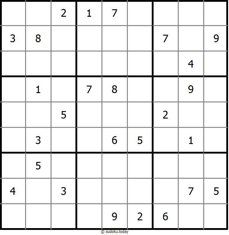经典数独 #9633