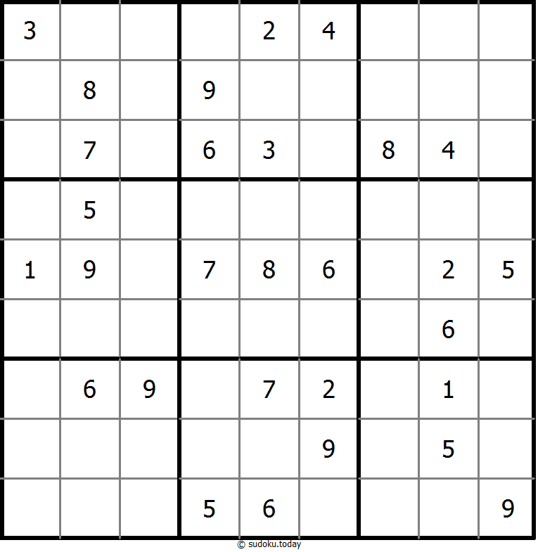 经典数独 #9647