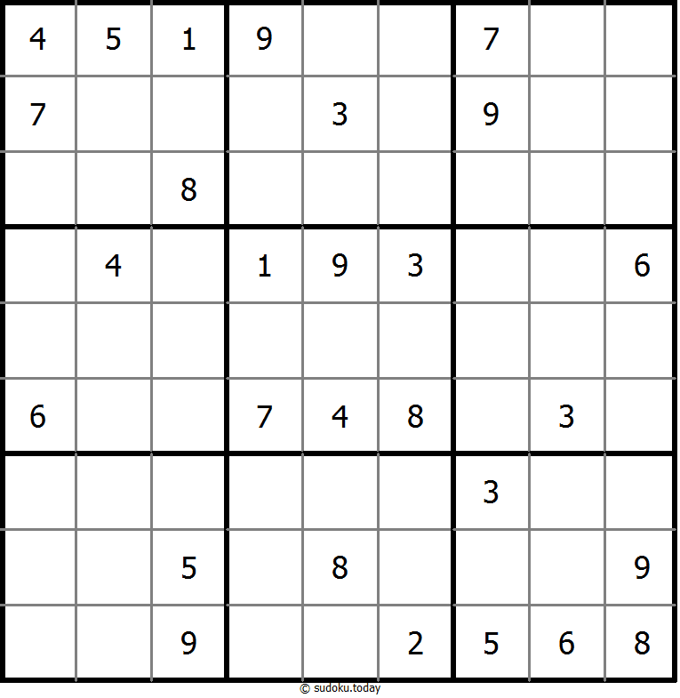 经典数独 #9651