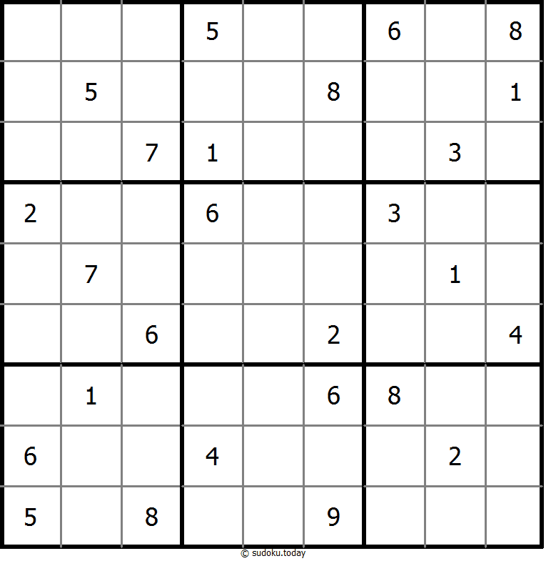 经典数独 #9652