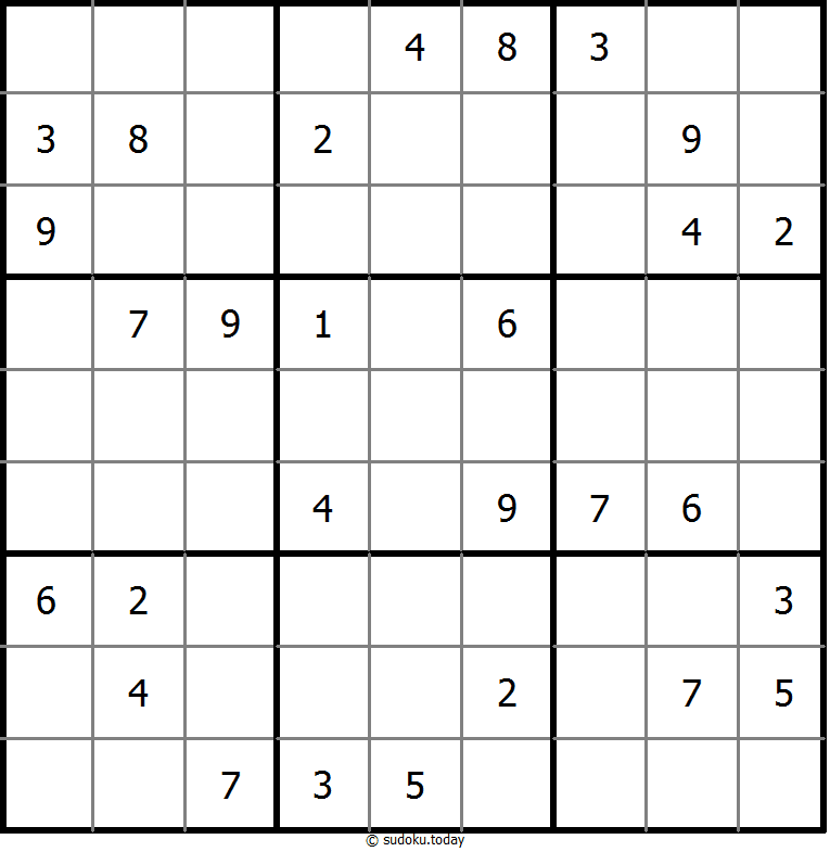 经典数独 #9654
