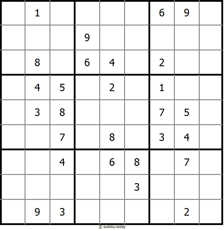 经典数独 #9656