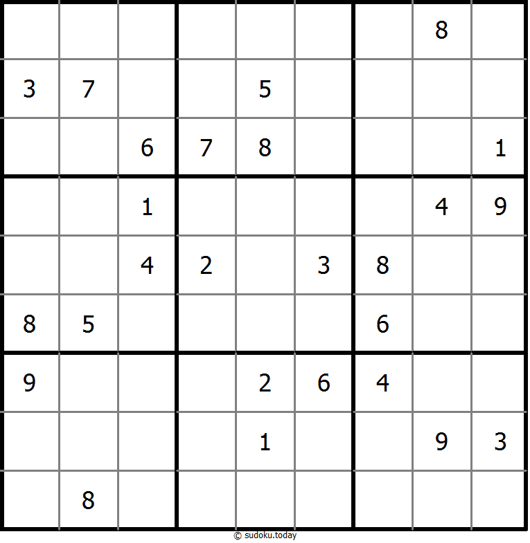 经典数独 #9661
