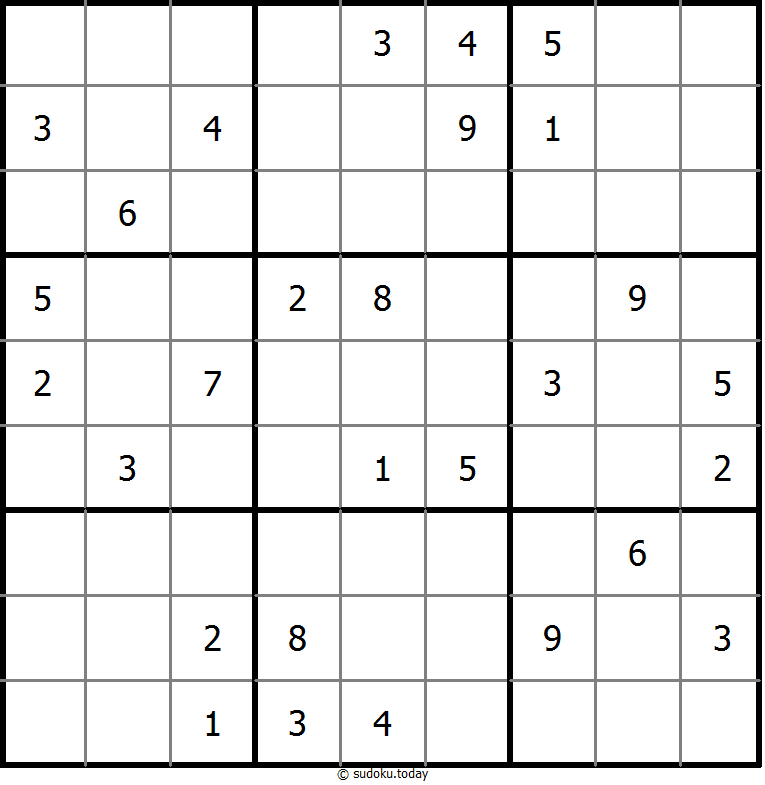 经典数独 #9667