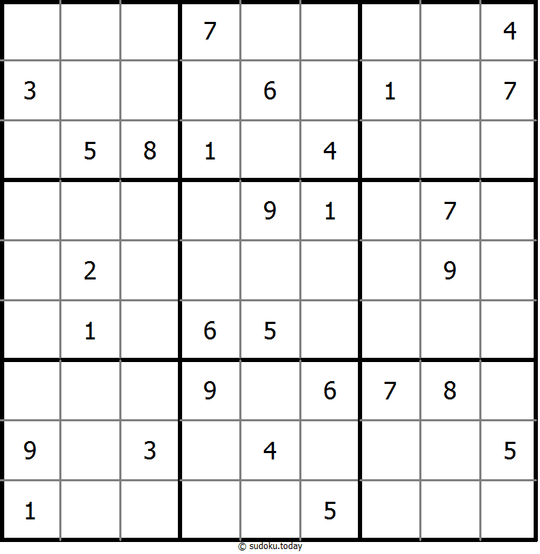 经典数独 #9671