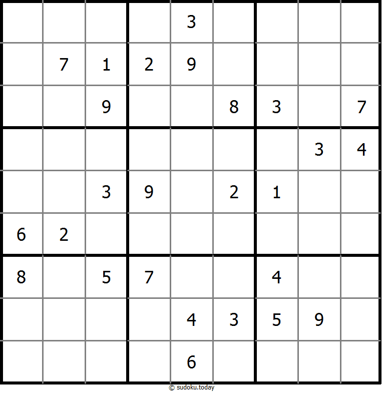 经典数独 #9681