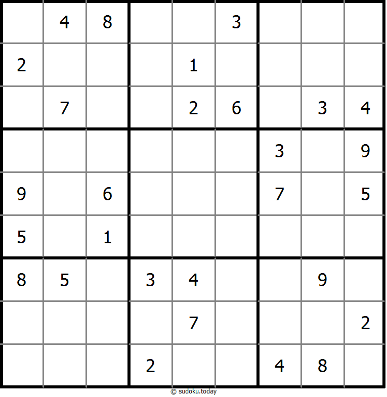 经典数独 #9684