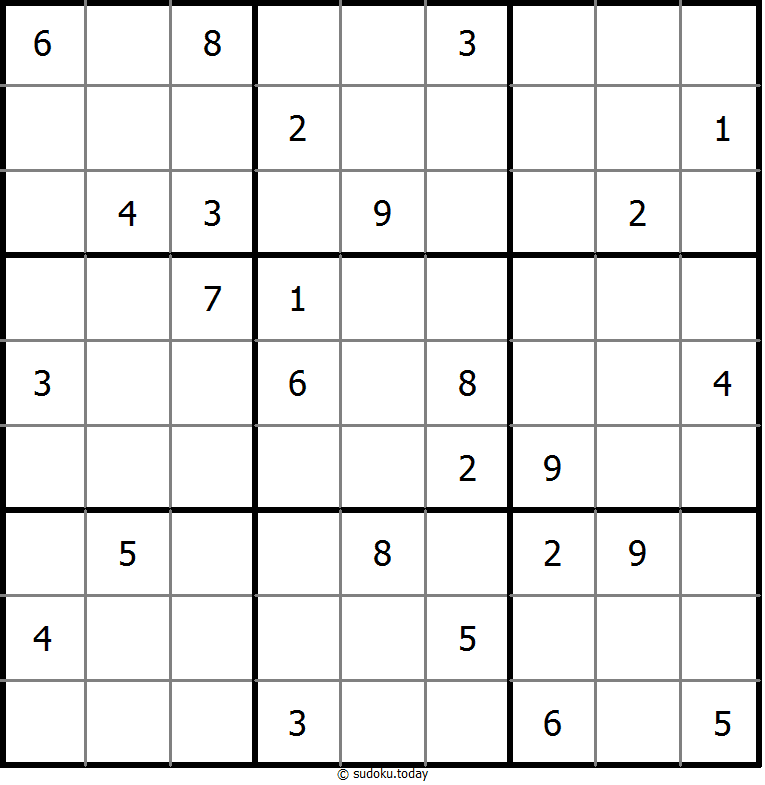 经典数独 #9685