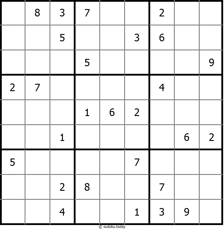 经典数独 #9688