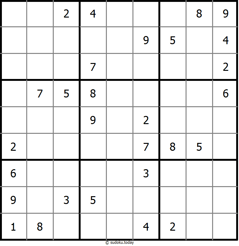 经典数独 #9692