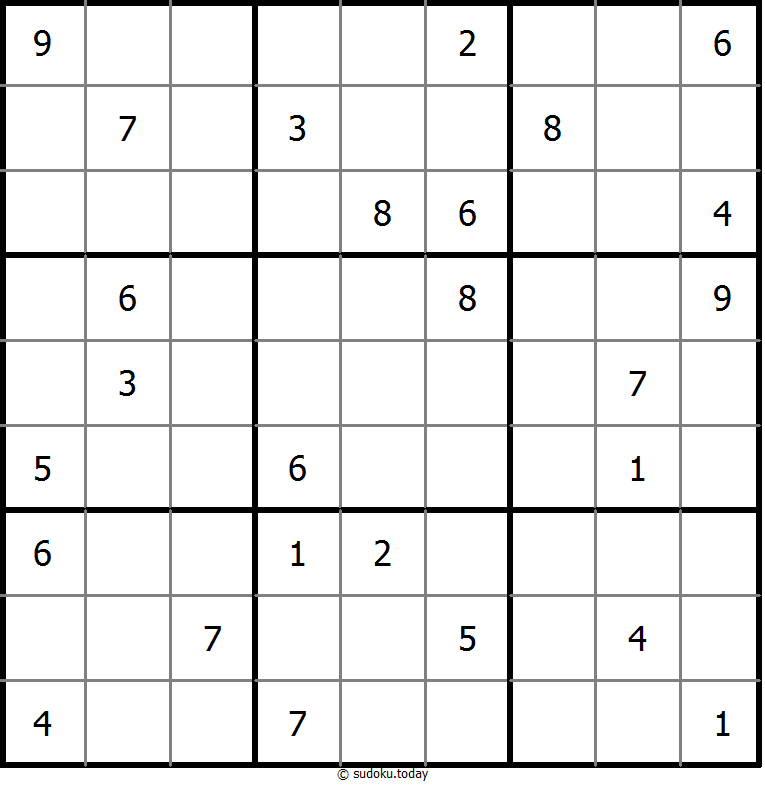 经典数独 #9696