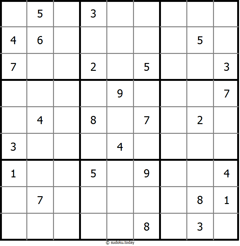 经典数独 #9698
