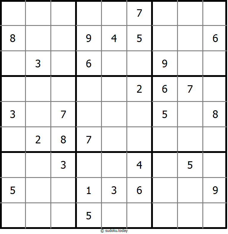 经典数独 #9720