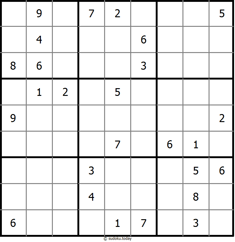 经典数独 #9723