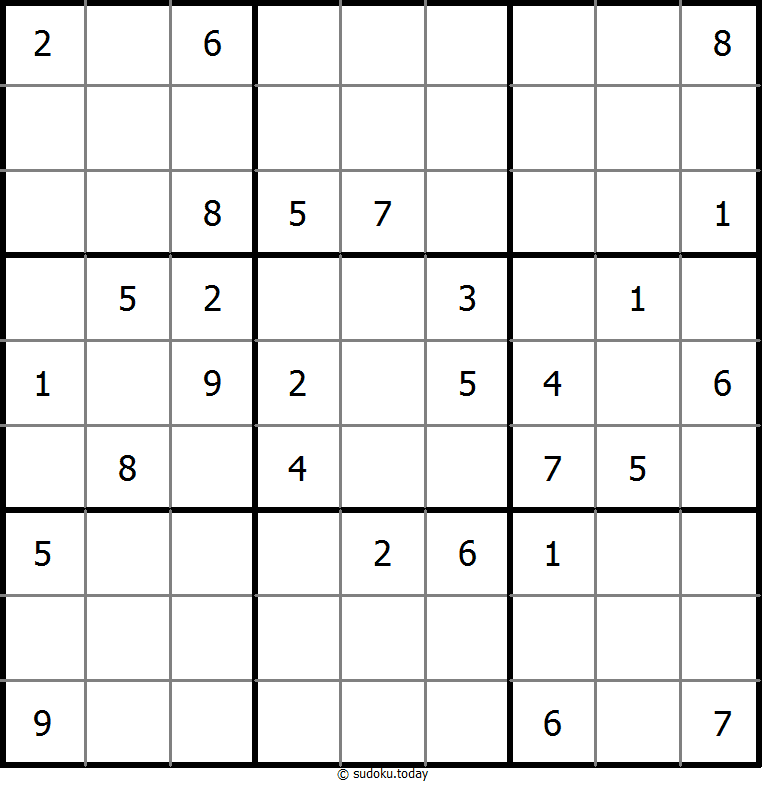 经典数独 #9734