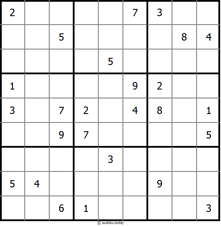 经典数独 #9741