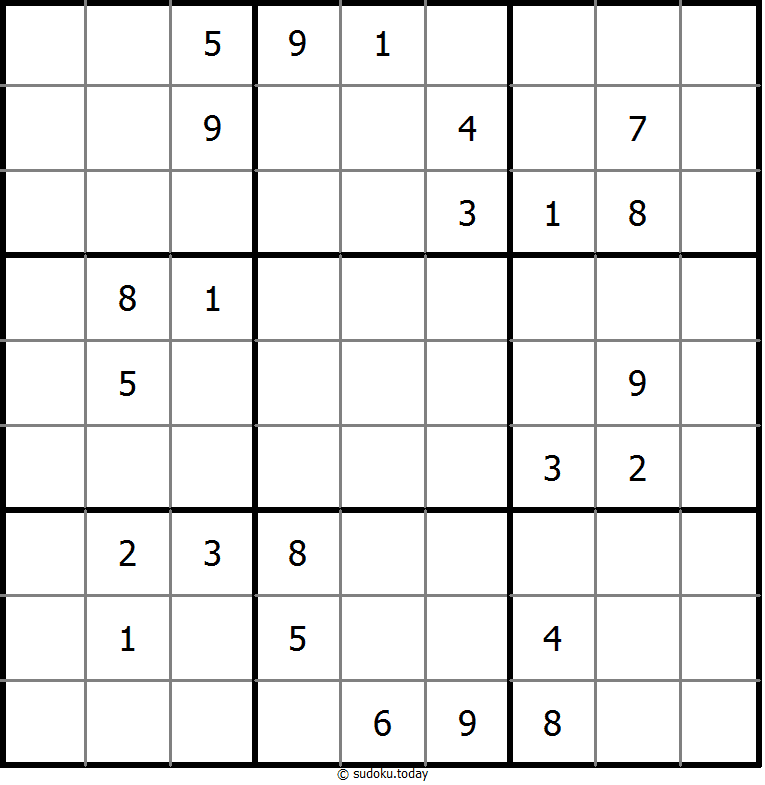 经典数独 #9742