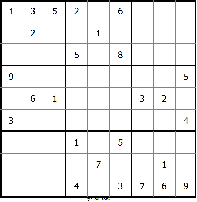 经典数独 #9752