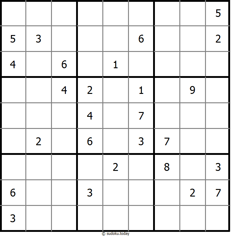 经典数独 #9764