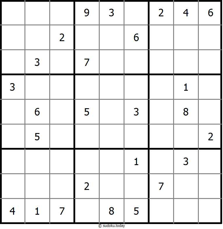 经典数独 #9775