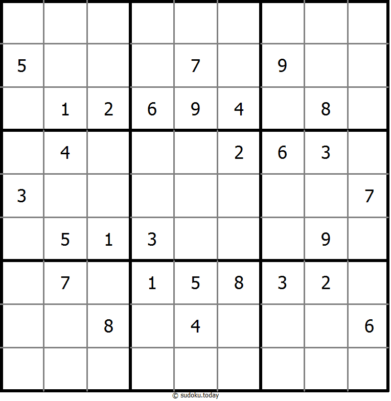 经典数独 #9784
