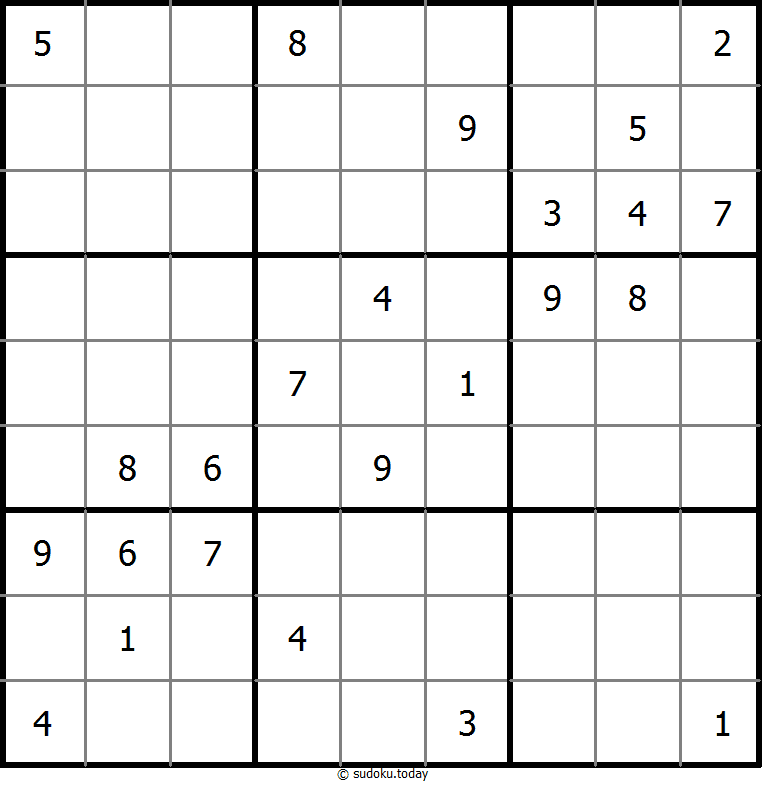 经典数独 #9800