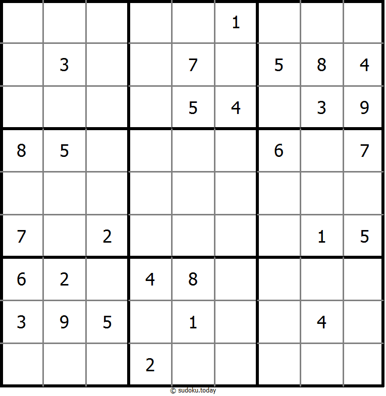 经典数独 #9806