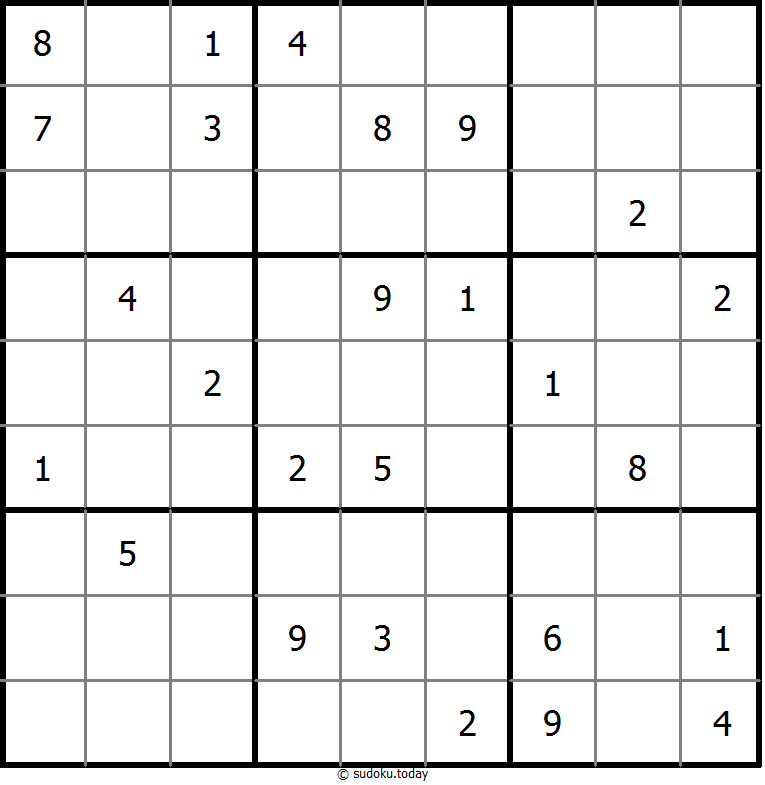 经典数独 #9815