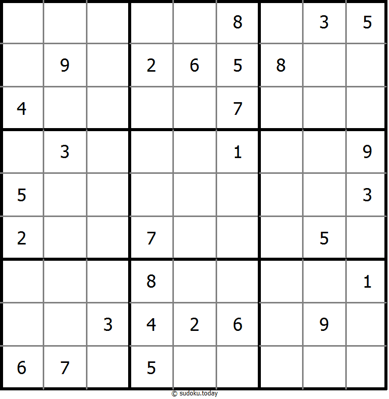 经典数独 #9832