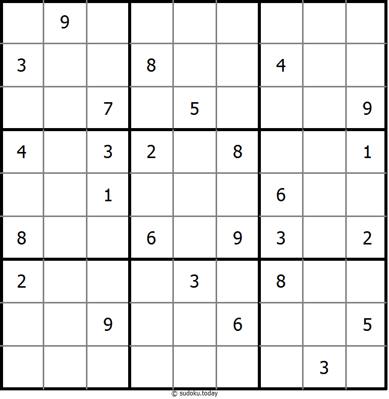 经典数独 #9844