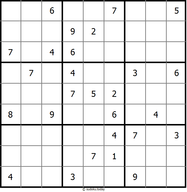 经典数独 #9849