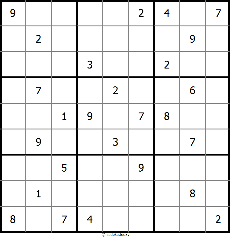 经典数独 #9855