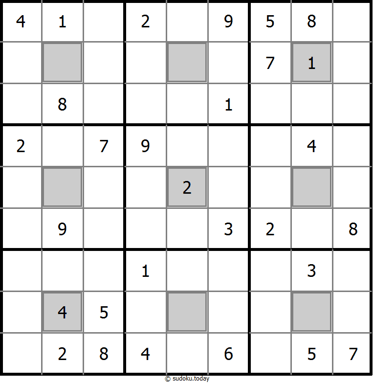 颜色数独 #20024