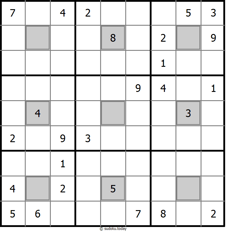 颜色数独 #20039