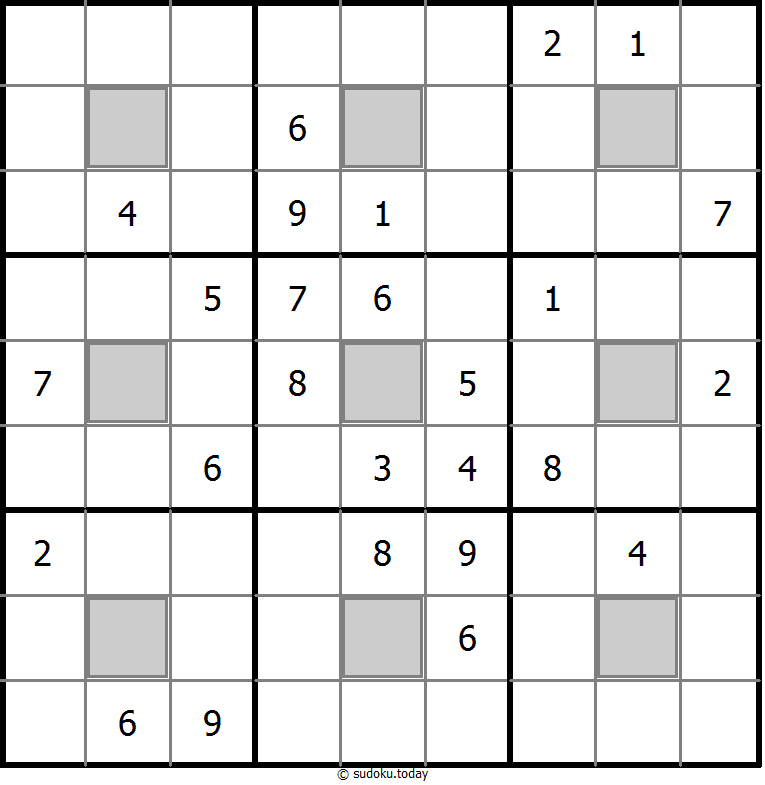 颜色数独 #21235