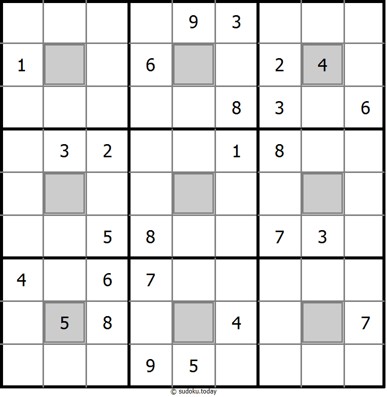 颜色数独 #21291