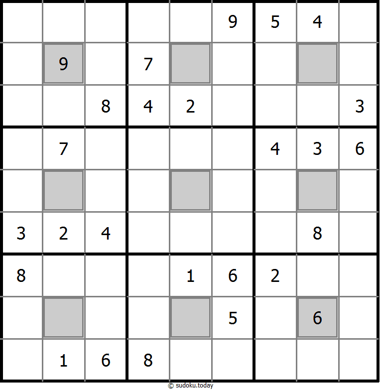 颜色数独 #24549