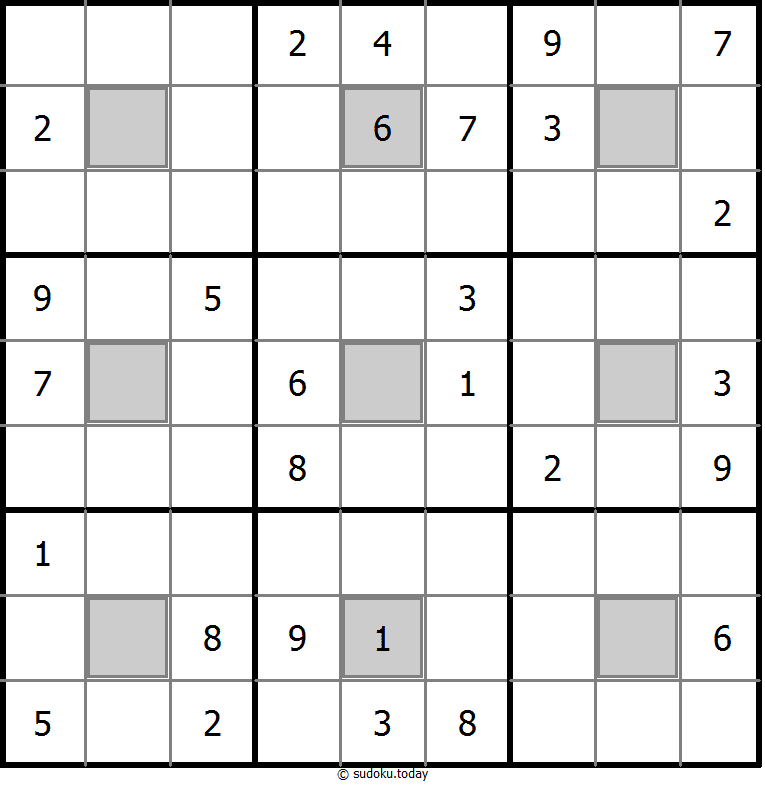 颜色数独 #24558