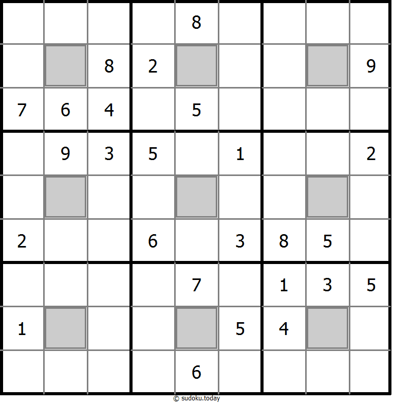 颜色数独 #24573