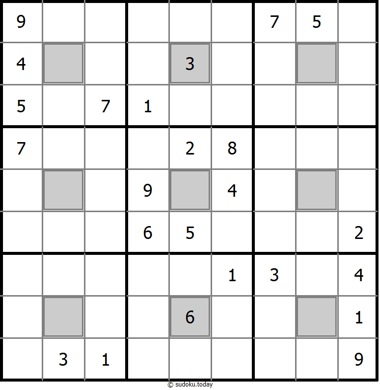颜色数独 #24583