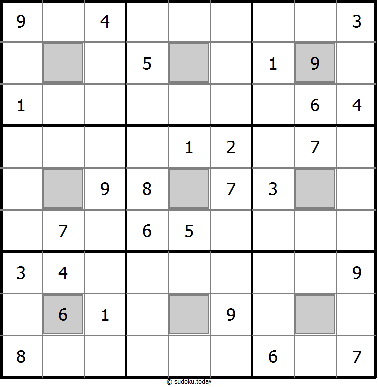 颜色数独 #24585