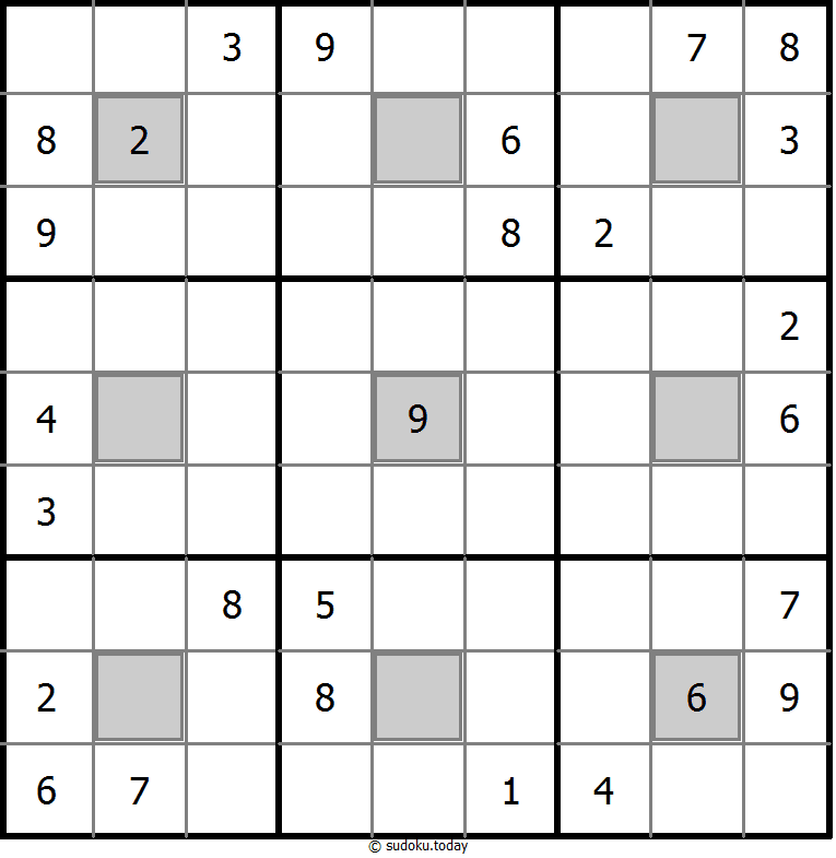 颜色数独 #24587