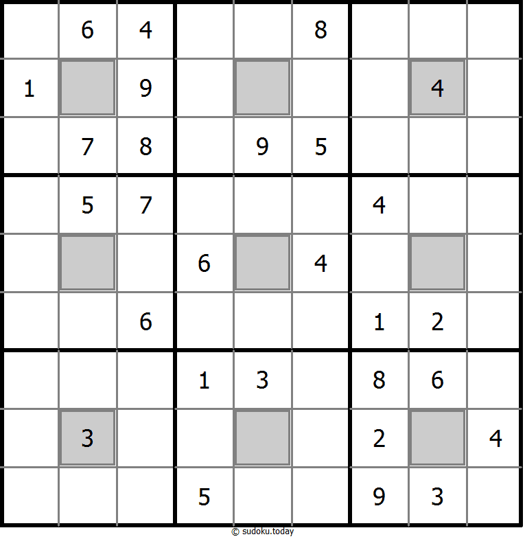 颜色数独 #24593