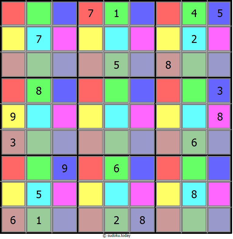 Color Sudoku 2025年11月12日
